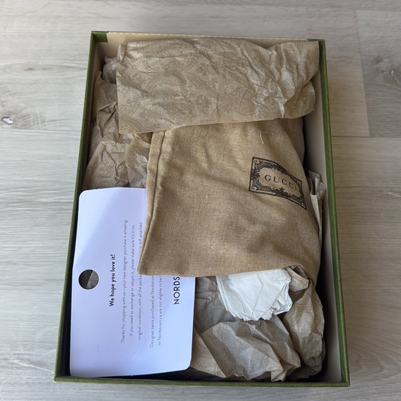 Gucci Horsebit Leather Sandal Harness Brown Heel size 8.5 nwt in box - Picture 10 of 14